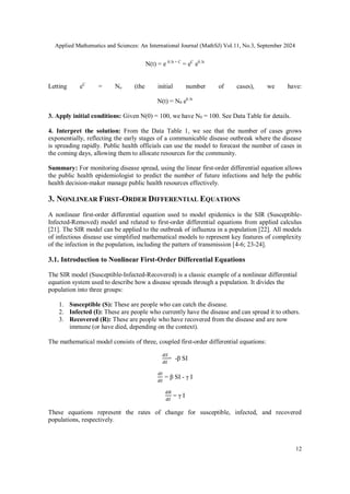 MATHEMATICAL DISEASE MODELING FOR PUBLIC HEALTH EPIDEMIOLOGISTS ...