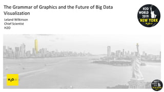 The Grammar of Graphics and the Future of Big Data
Visualization
Leland Wilkinson
Chief Scientist
H2O
 