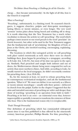 Sustaining Preachers And Preaching A Practical Guide George Lovell | PDF