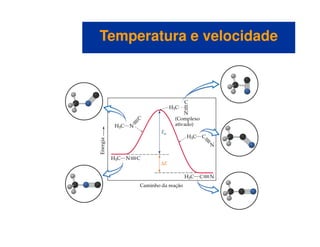 Temperatura e velocidadeTemperatura e velocidade
 