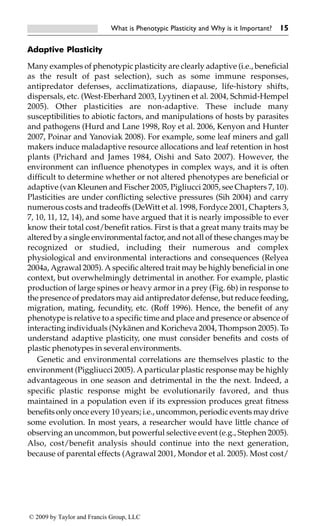 Phenotypic Plasticity Of Insects Mechanisms And Consequences Douglas ...