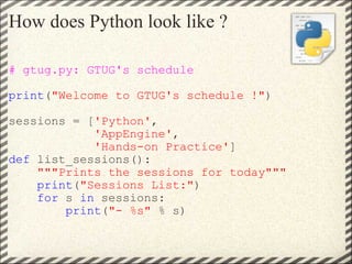 A Sip of Python | PPT