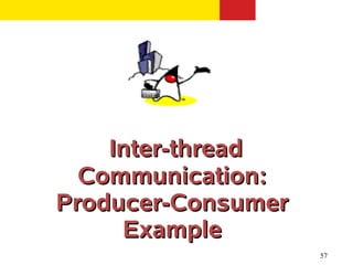 57
Inter-threadInter-thread
Communication:Communication:
Producer-ConsumerProducer-Consumer
ExampleExample
 