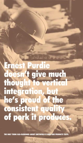 smithfield food 2001 AR