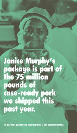 smithfield food 2001 AR