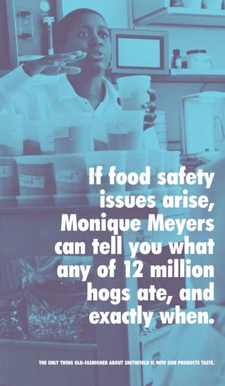 smithfield food 2001 AR