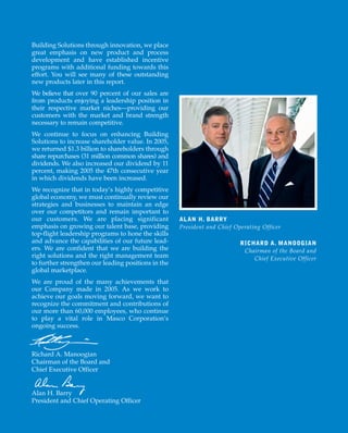 Masco Annua lReport2005