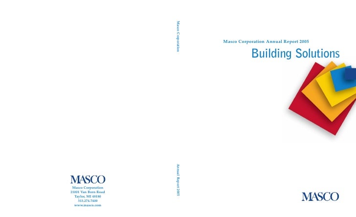 Masco Annua Lreport2005