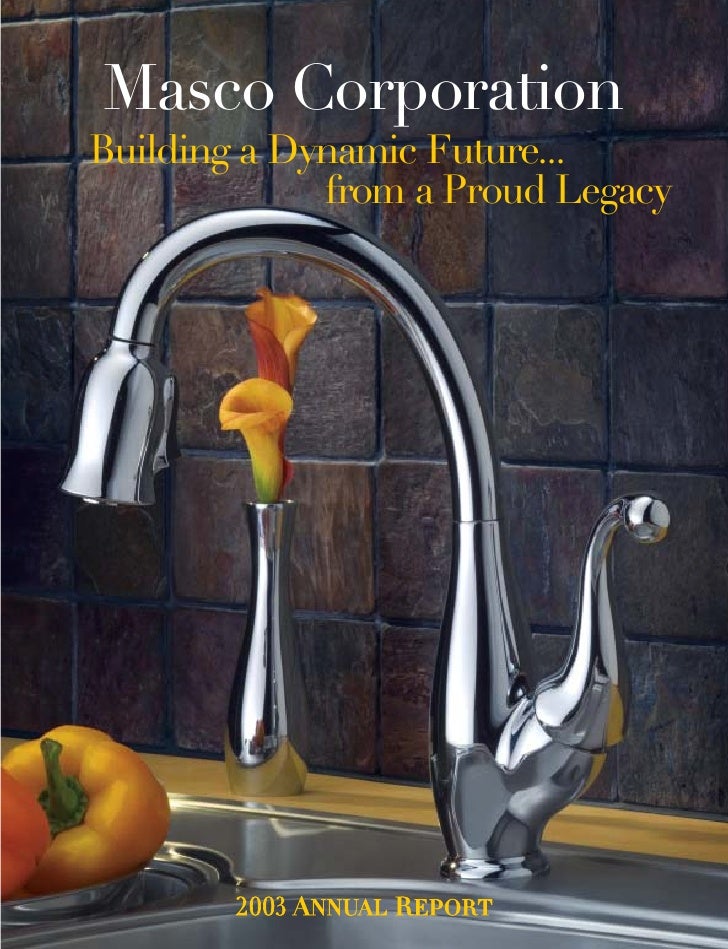 Masco Annual Report2003