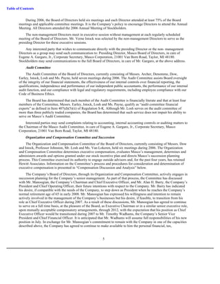 masco Proxy Statements 2007 