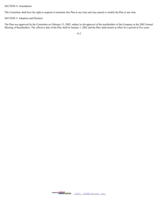 masco Proxy Statements 2002- 