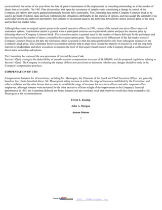 masco Proxy Statements 1994- 