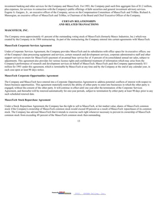 masco Proxy Statements 1994- 