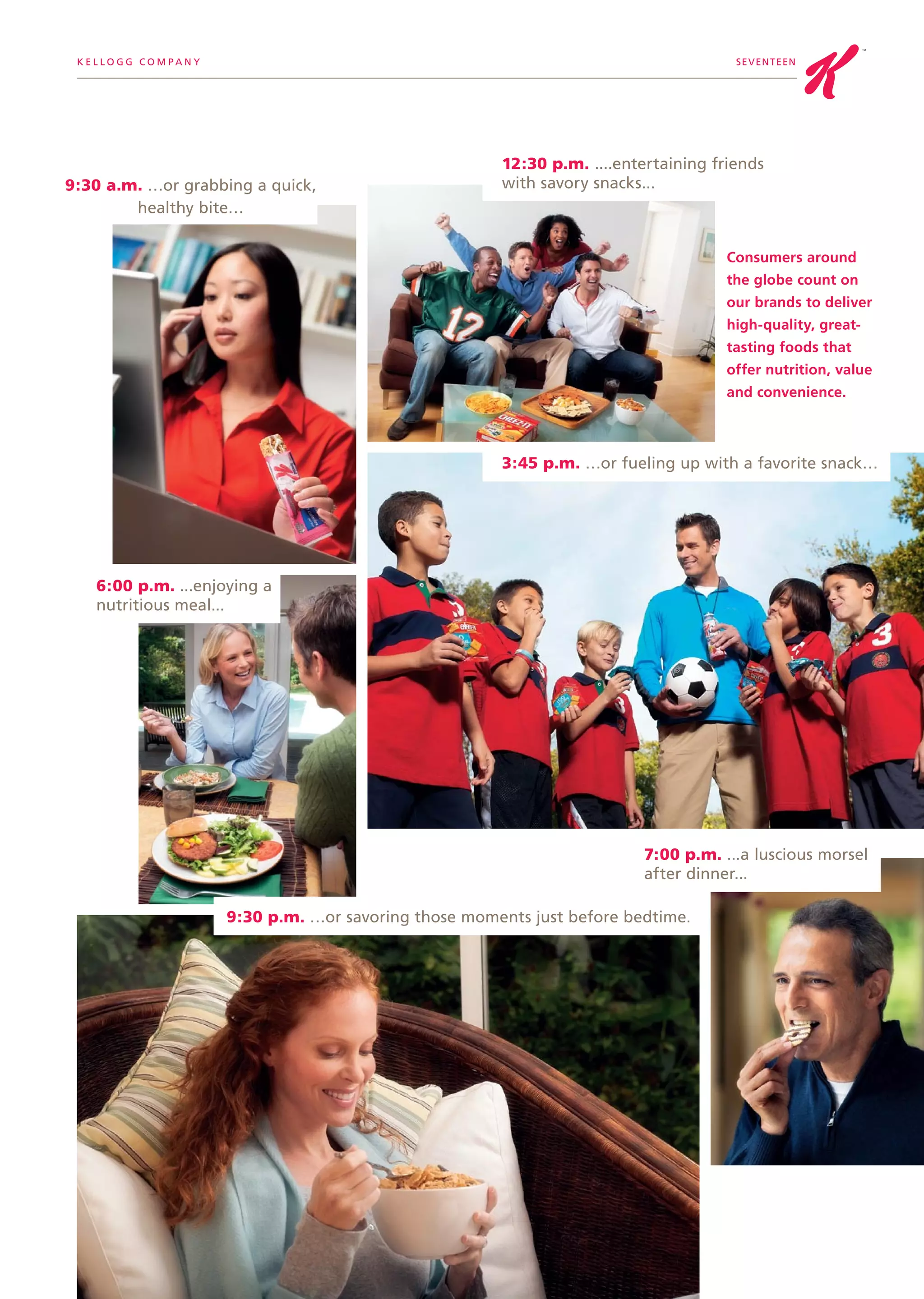 kellogg annual reports 2008