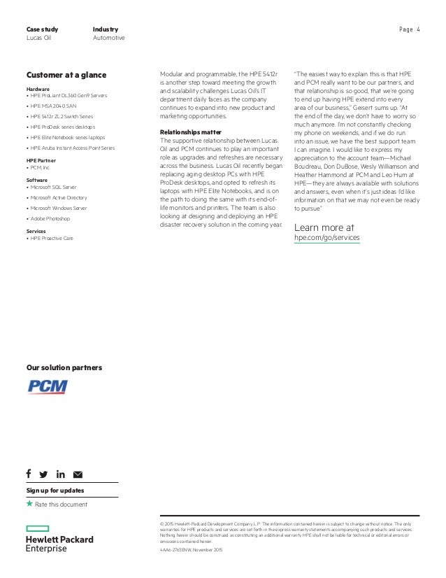 Lucas case study picture