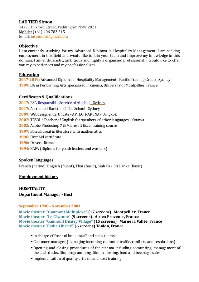 Resume 02 2017 - 