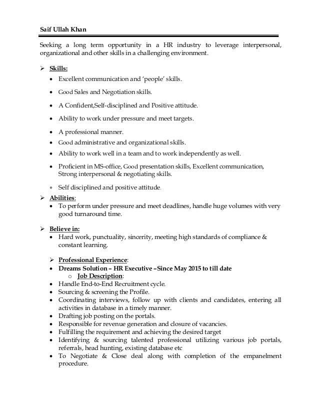 ability to work under pressure and meet deadlines