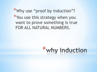 proof by induction | PPTX
