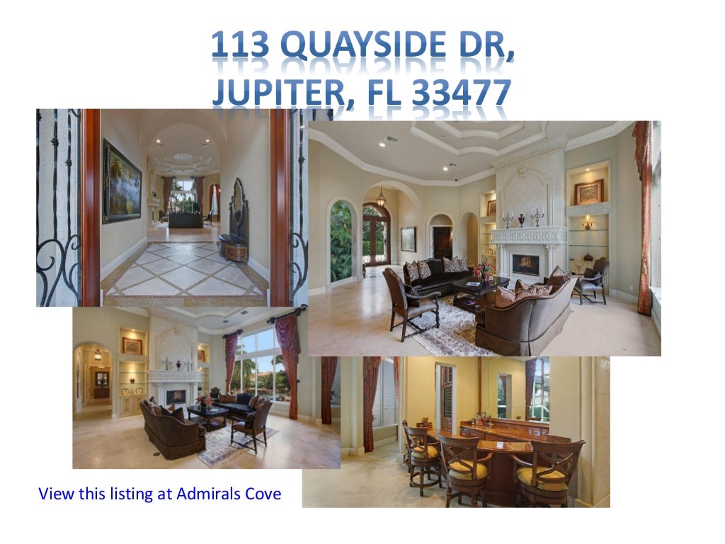 Homes for Sale in Admirals Cove Real Estate Jupiter