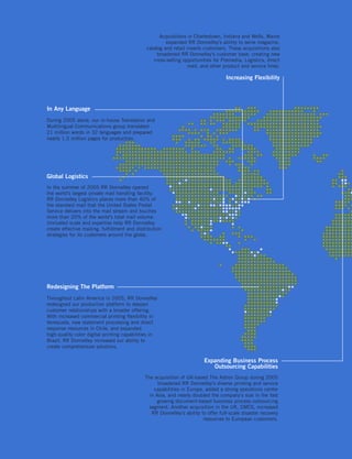 RR Donnelley 2005 AR | PDF
