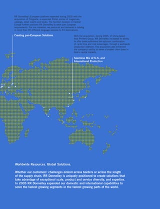 RR Donnelley 2005 AR | PDF
