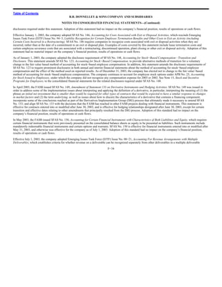 RR Donnelley  2003_10K