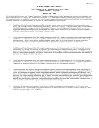 RR Donnelley  2003_10K