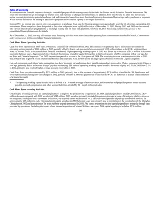 RR Donnelley  2003_10K