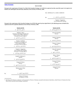 RR Donnelley  2003_10K