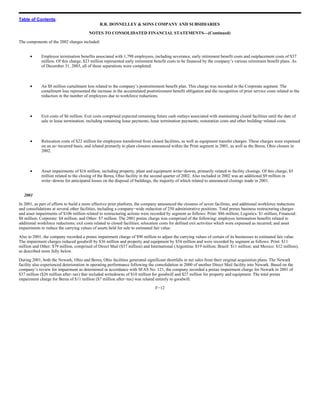 RR Donnelley  2003_10K