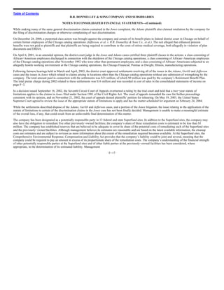 RR Donnelley  2003_10K