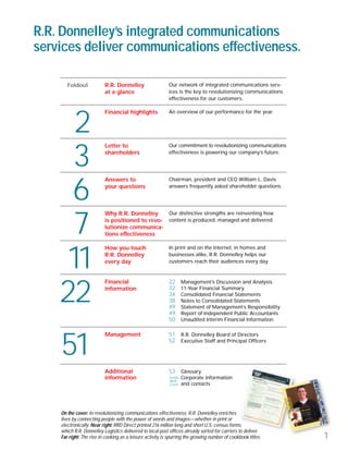 RR Donnelley  2000AR