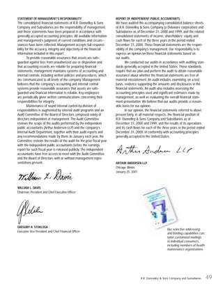 RR Donnelley  2000AR