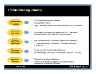 R.R.donnelley FixedIncomeInvestors05/07/08