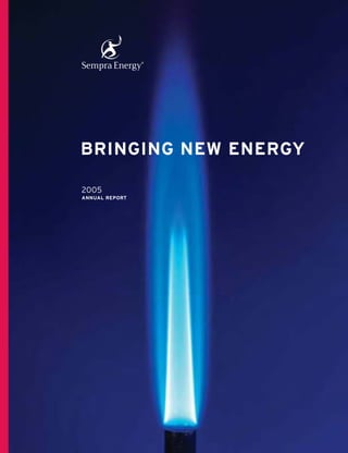 BRINGING NEW ENERGY

2005
ANNUAL REPORT
 