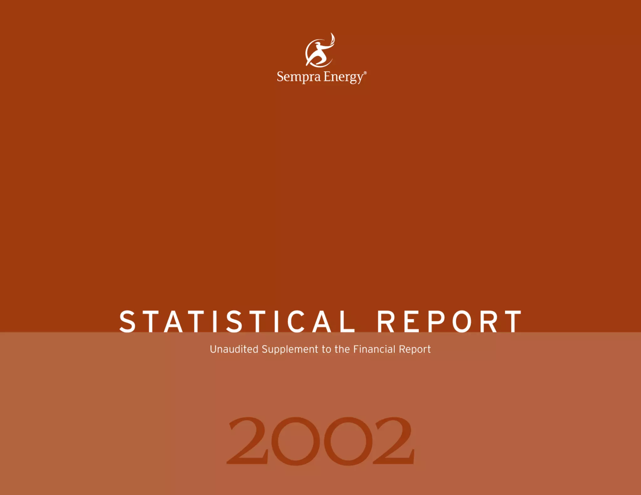 sempra energy 2002 Statistical Report