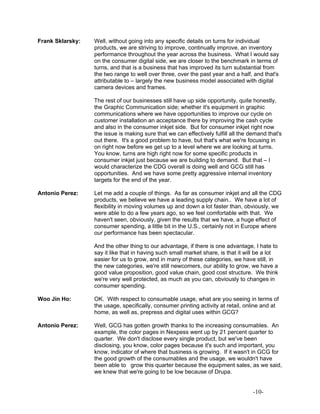 eastman kodak 1Q 08_Transcript