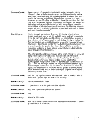 eastman kodak 1Q 08_Transcript