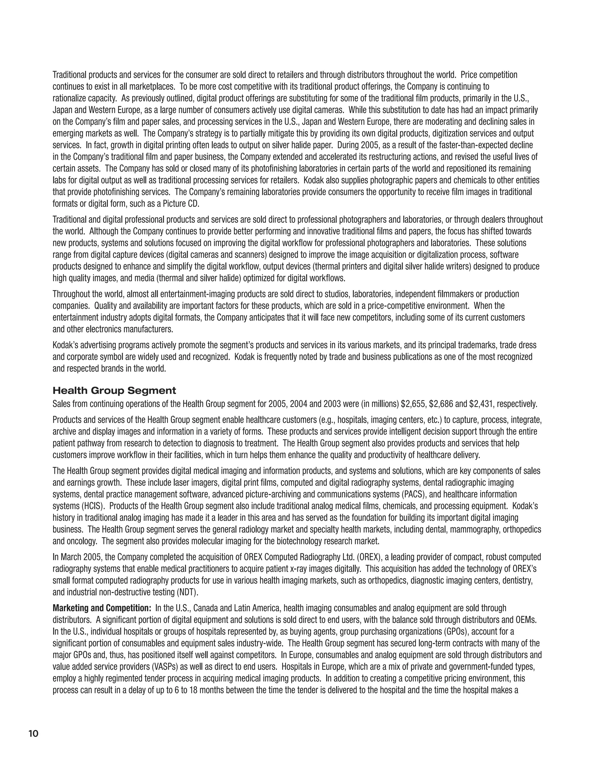 Kodak annualReport05