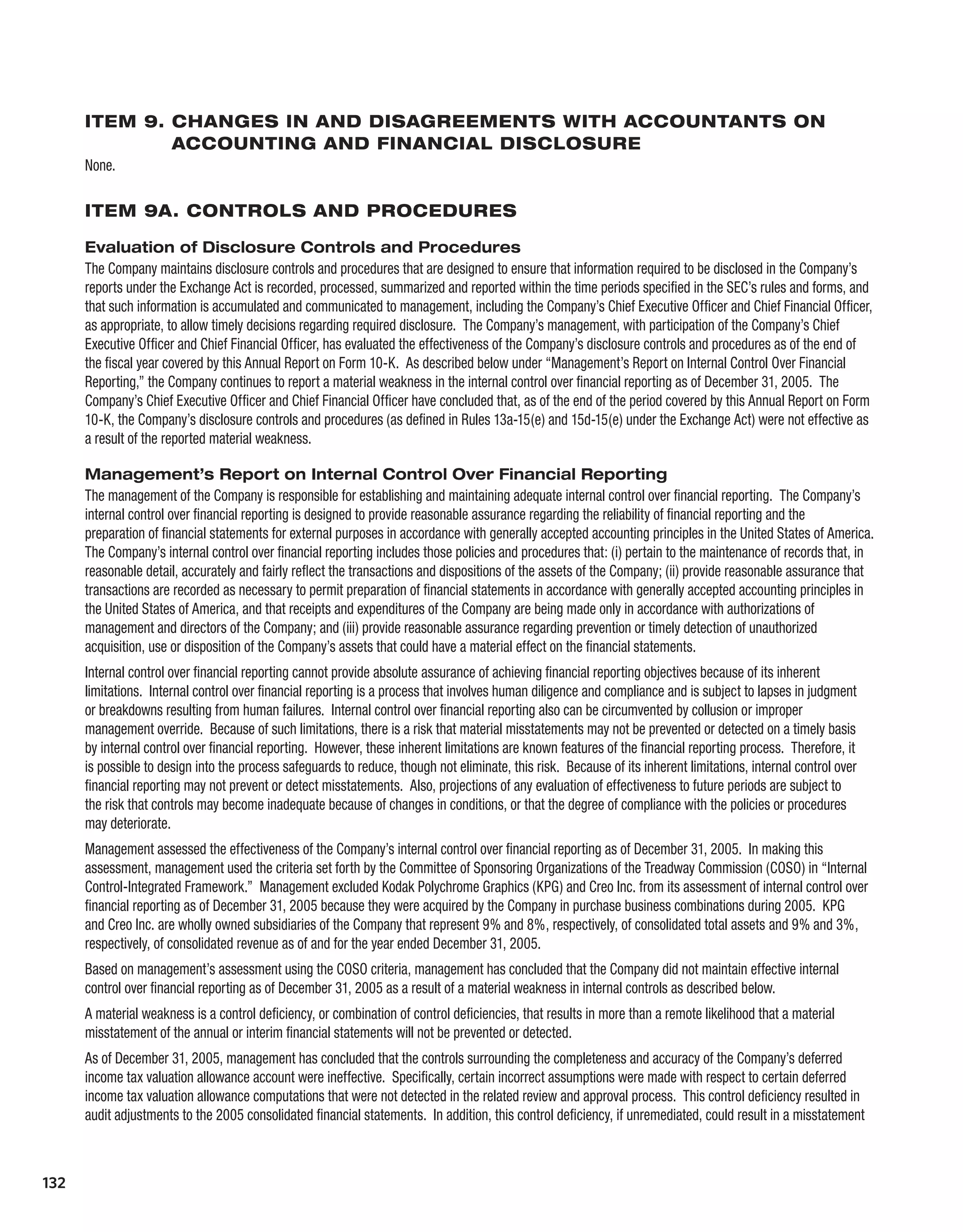 Kodak annualReport05