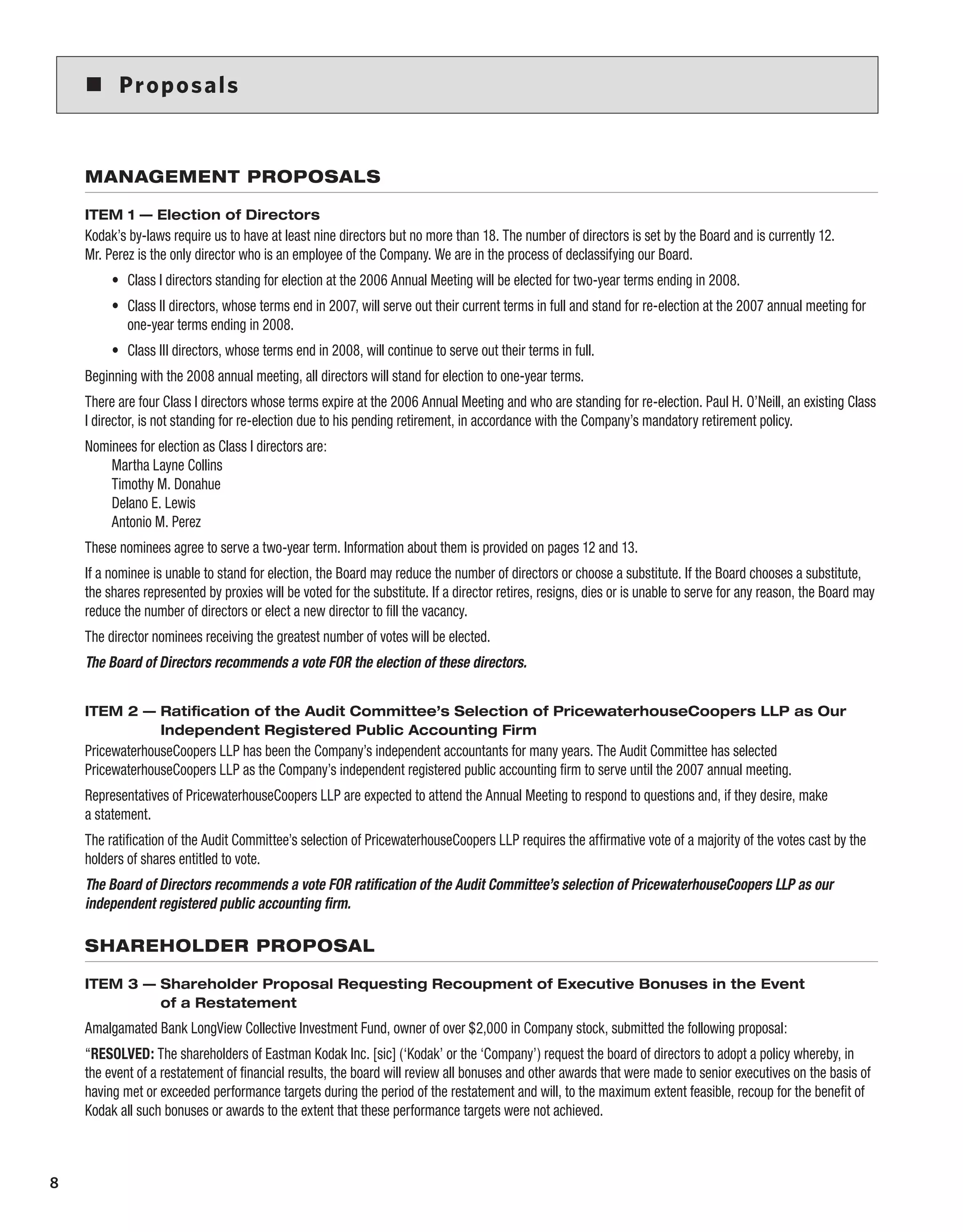 Kodak annualReport05