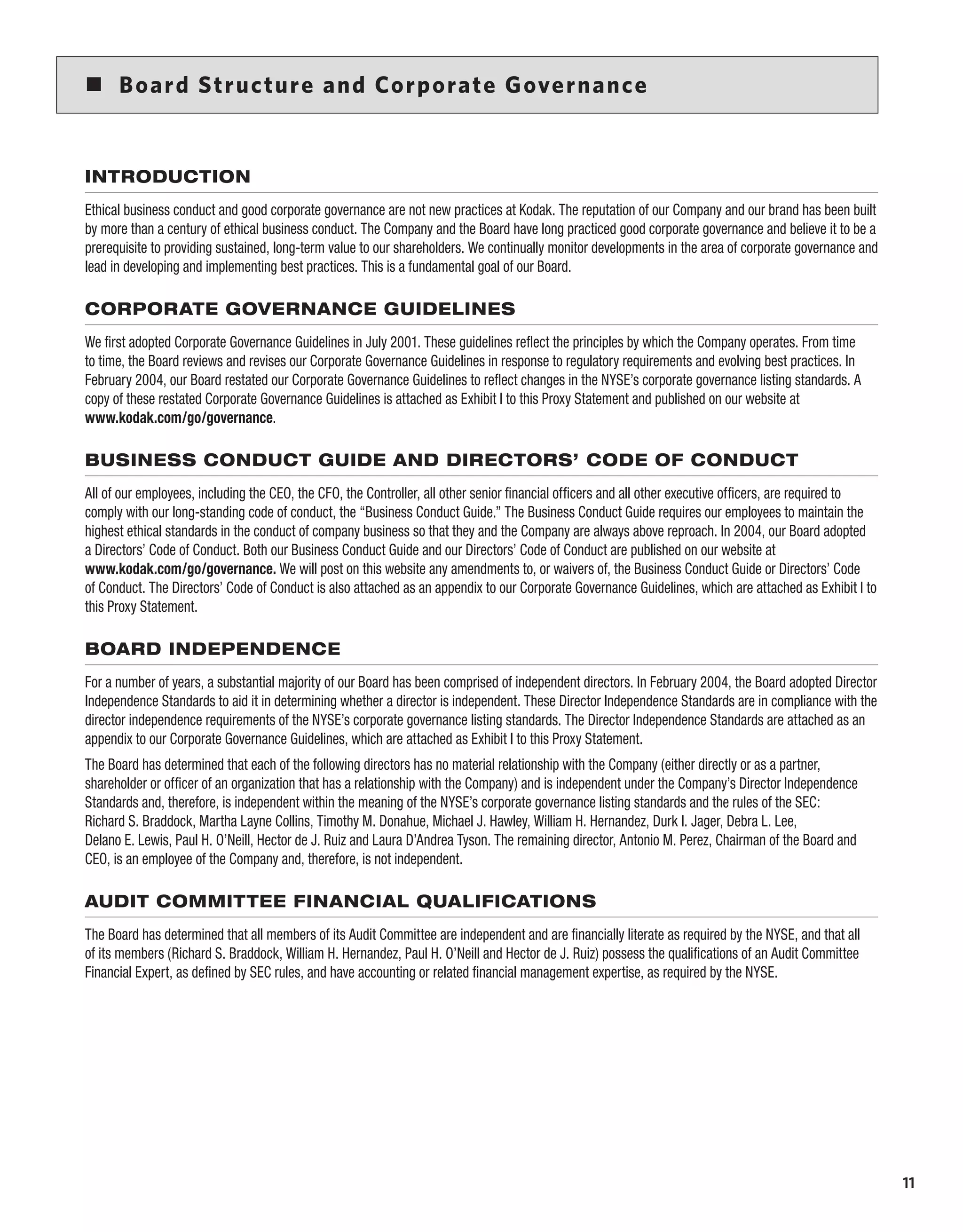 Kodak annualReport05