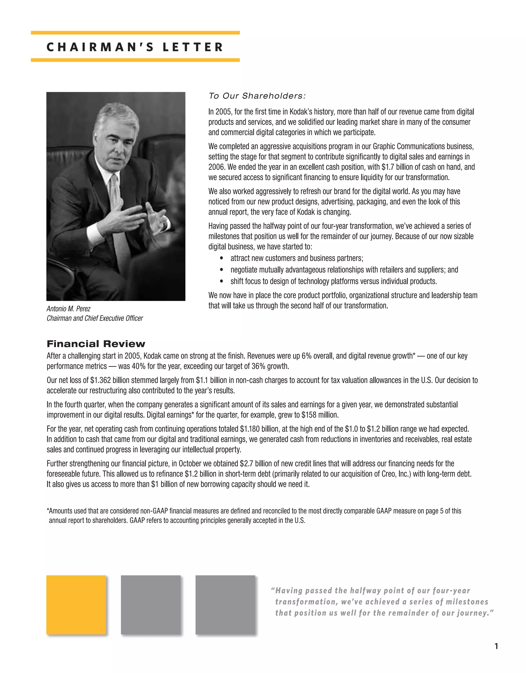 Kodak annualReport05