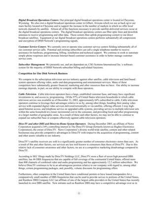 dish network annual reports 2003