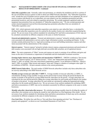 dish network annual reports 2003