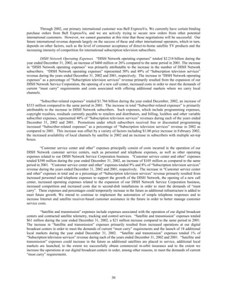 dish network annual reports 2002