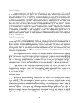 dish network annual reports 2002