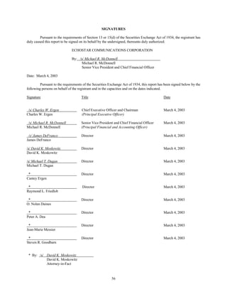 dish network annual reports 2002