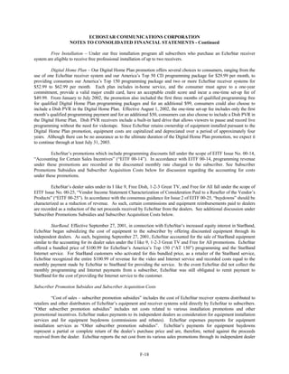 dish network annual reports 2002