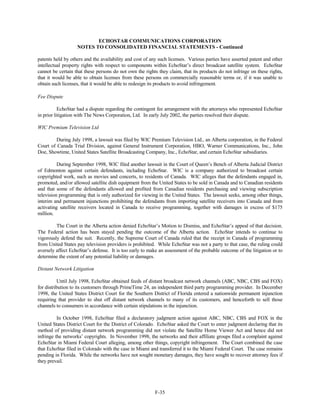 dish network annual reports 2002